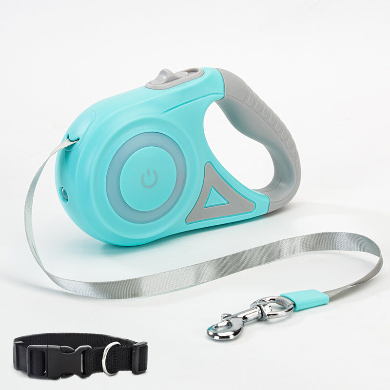 Laisse Intelligente à LED Passion Canine™ – Éclairez vos Promenades Nocturnes
