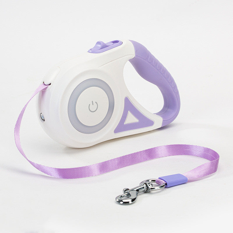 Laisse Intelligente à LED Passion Canine™ – Éclairez vos Promenades Nocturnes
