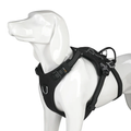 Harnais sac à dos chien noir
