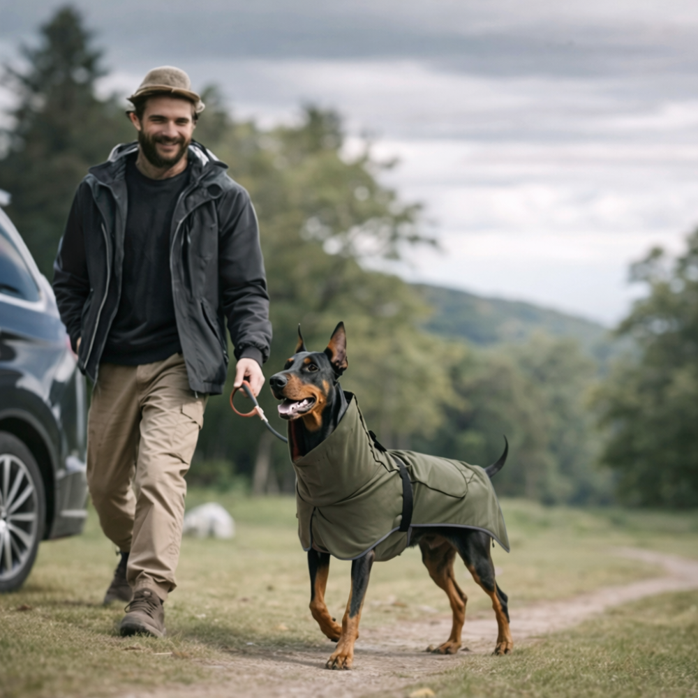 Manteau imperméable chien pratique