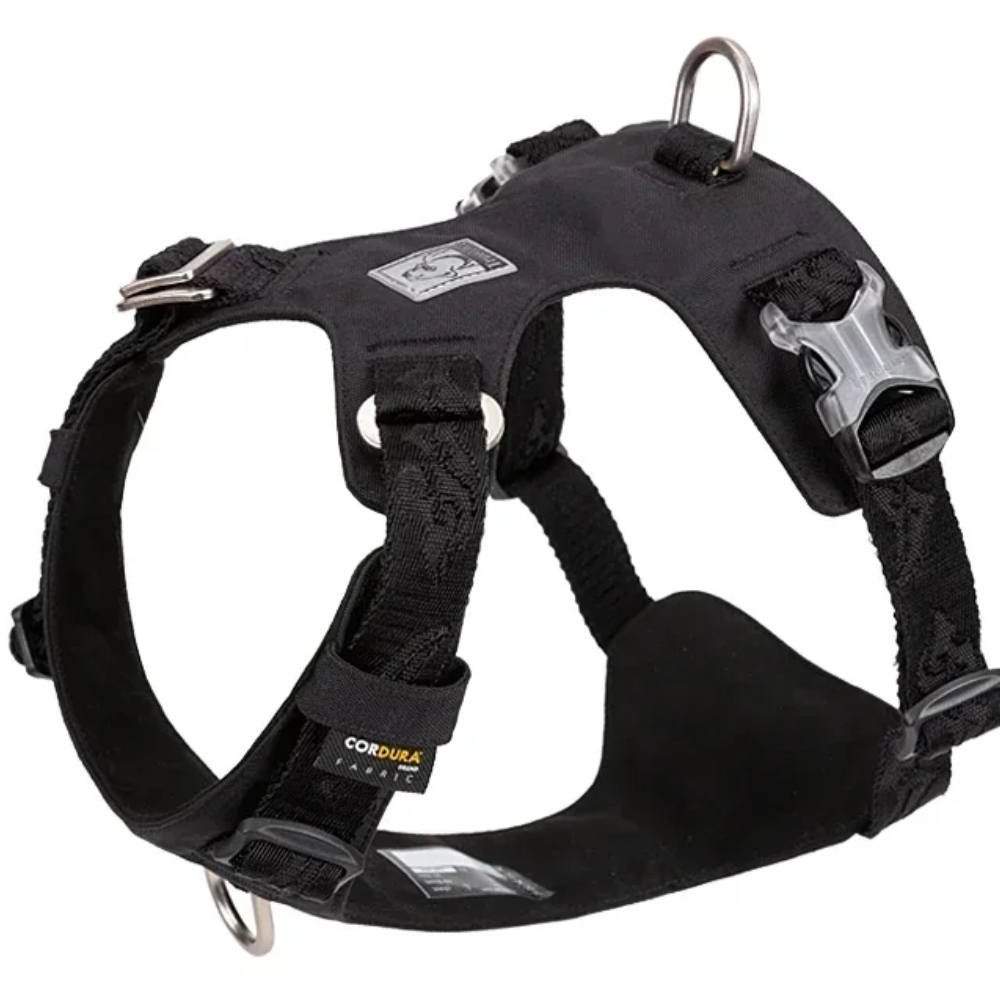 Harnais tactique chien réglable noir