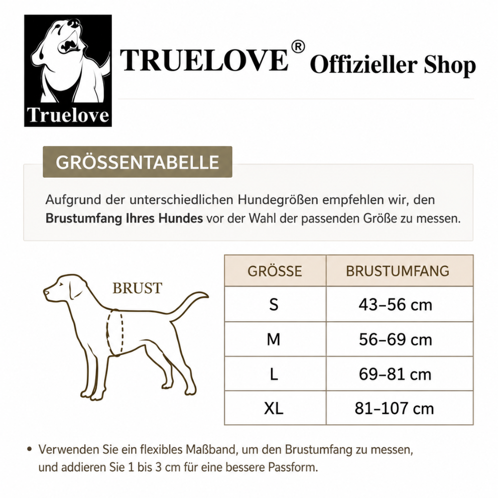 Harnais sac à dos chien guide des tailles allemand