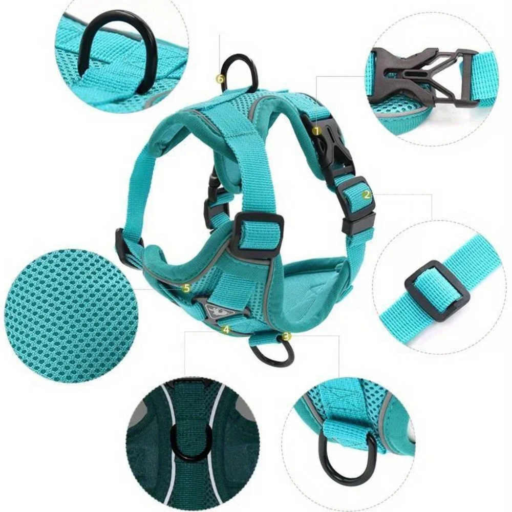 Harnais chiot réglable