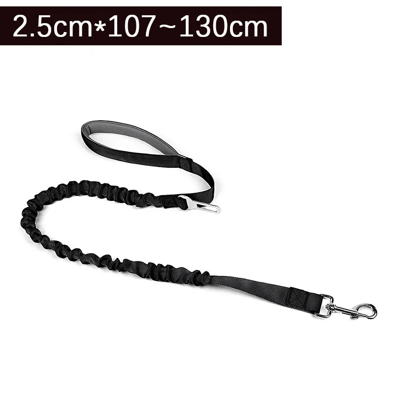 Harnais k9 chien laisse noir