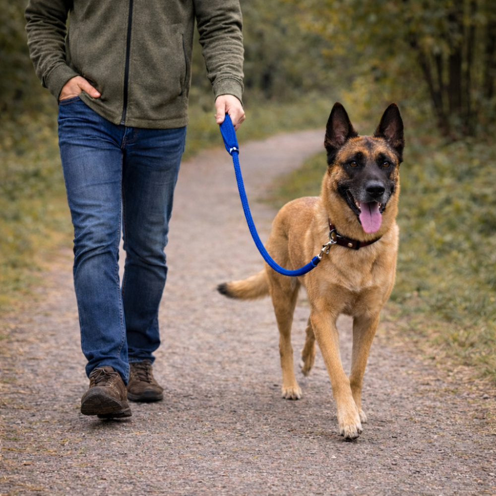 Laisse classique pour chien avec attache métal