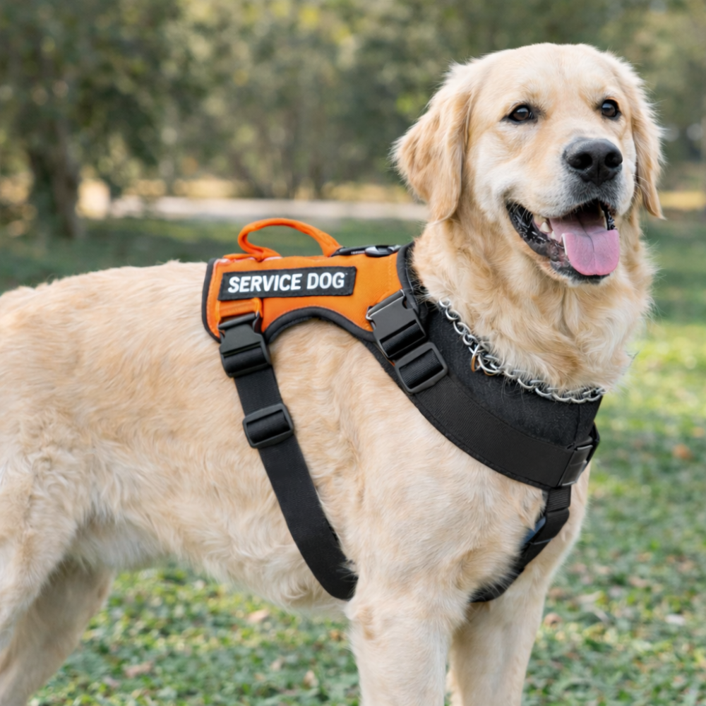 Harnais entrainement chien ajustable