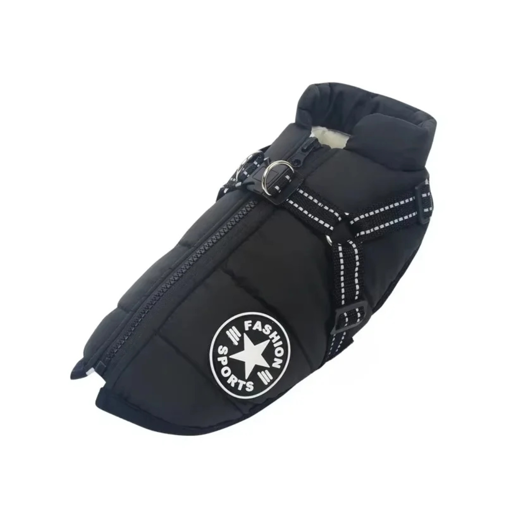 Blouson pour chien noir